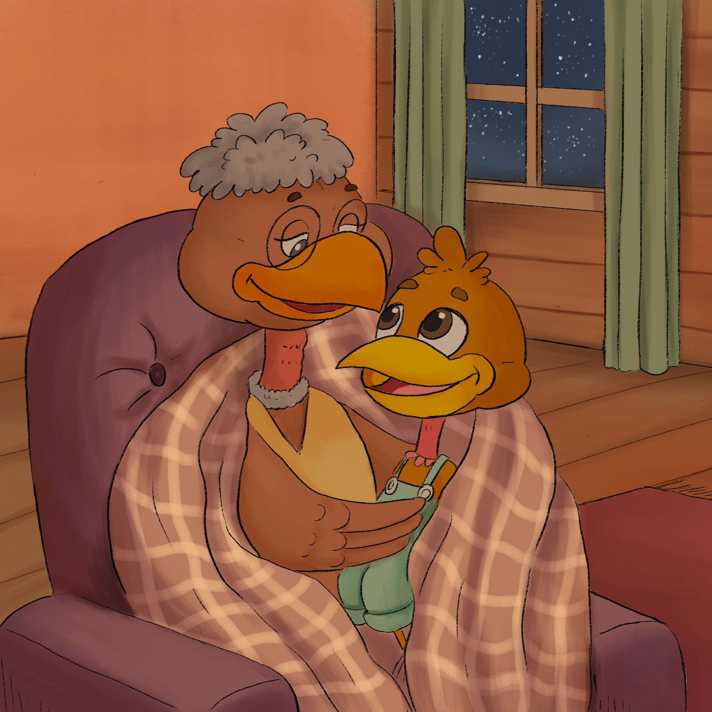 Taylor the Turkey & Grandma Plant a Pumpkin