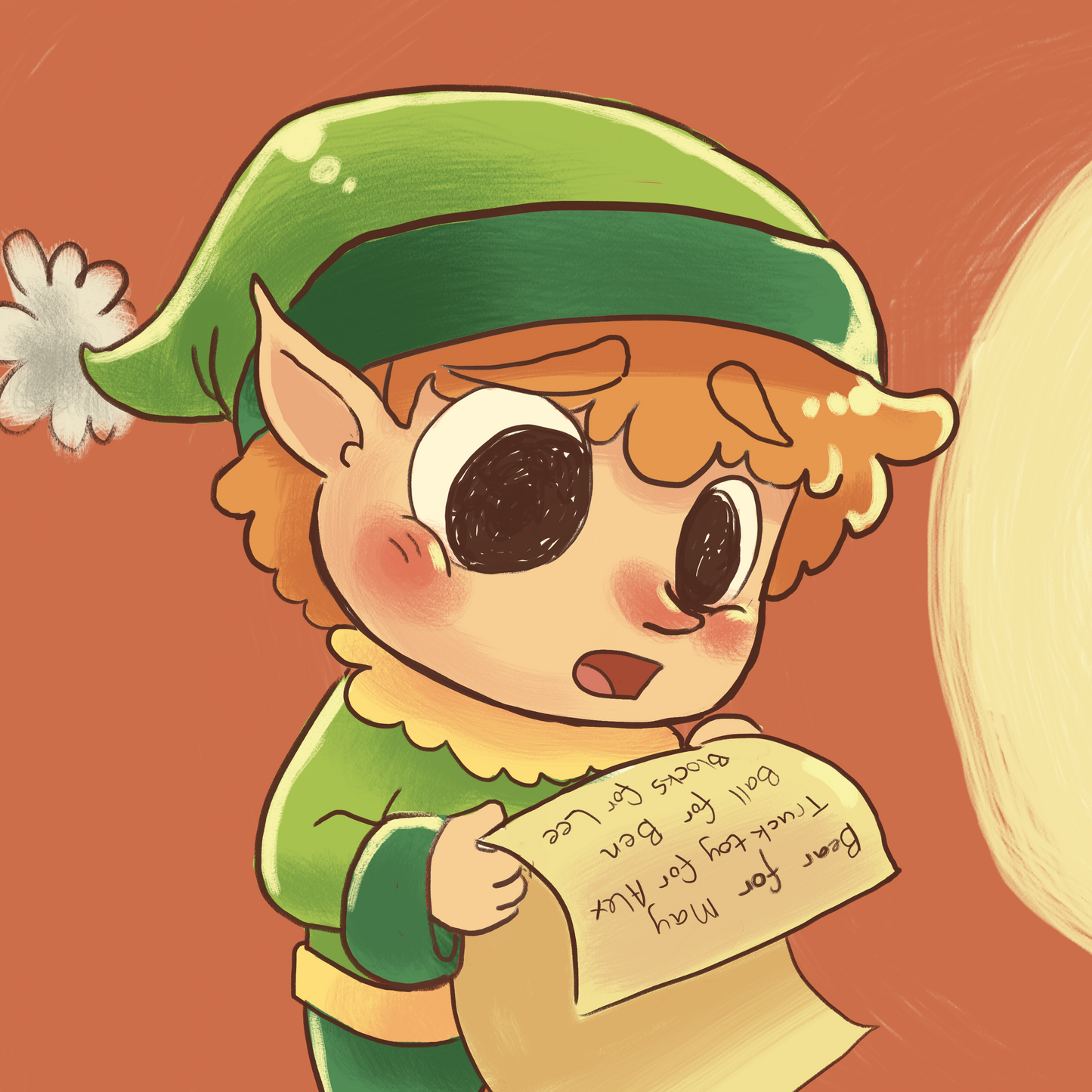 The Elf Who Couldn't Read
