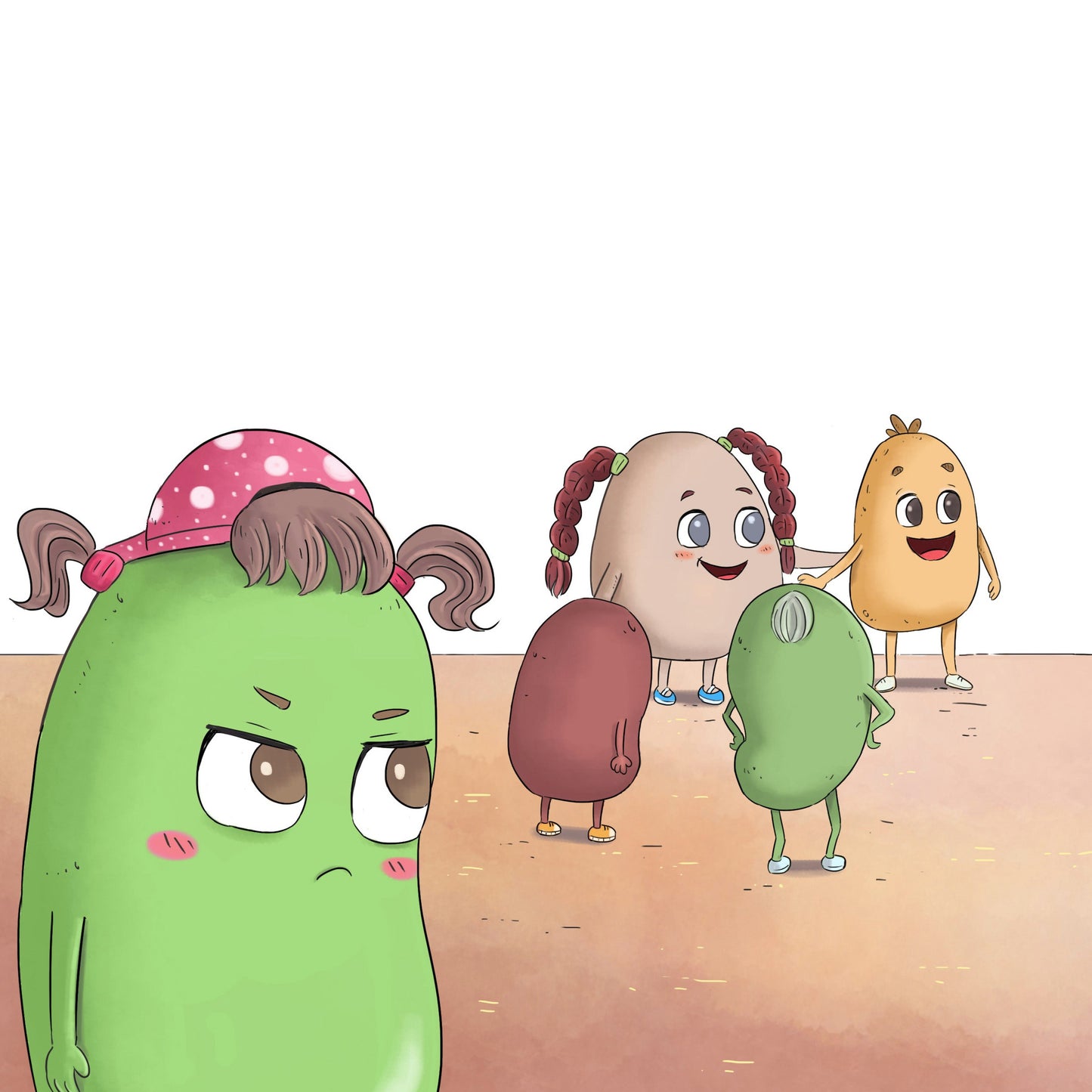 The Mean Bean: A Children's Book About Anger Management, Jealousy, and Bullying