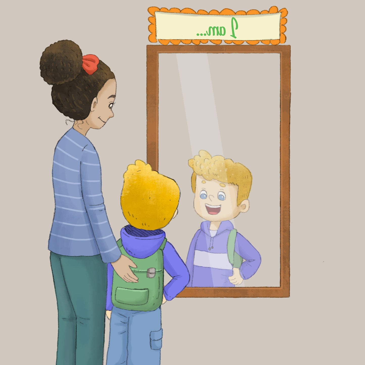 I AM: Positive Affirmations for Kids at School (Boosting Confidence and Well-Being)