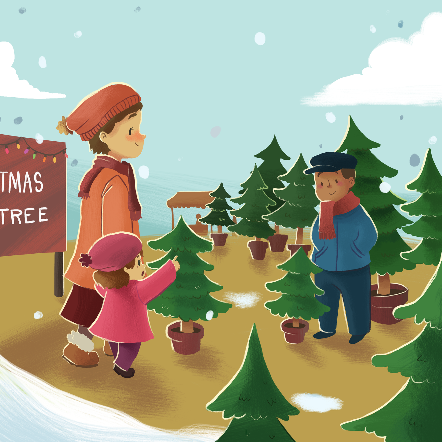 The Lonely Little Christmas Tree: A Heartwarming Christmas Story for Kids About Kindness, Inclusion, and Friendship