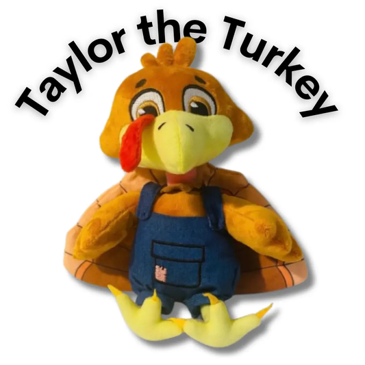 Taylor the Thankful Turkey Plush Sonicaellis