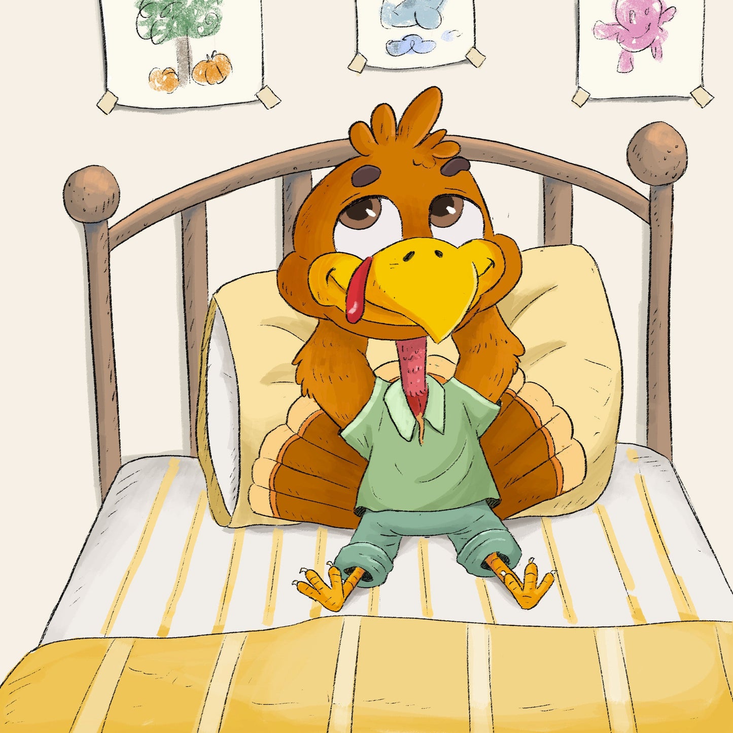 Taylor the Turkey's First Halloween: A Halloween Picture Book for Kids